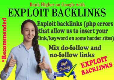 1500 Mix Dofollow and Nofollow SEO Backlink for Link Building - Powerful Exploit Backlinks