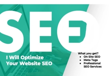 I will optimize website SEO on wordpress,  shopify,  wix,  squarespace