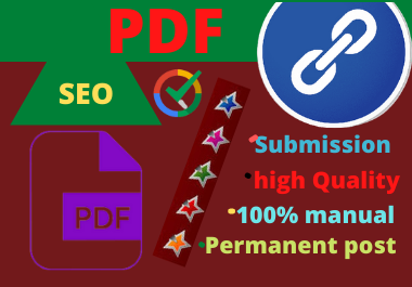 80 PDF submission dofollow high authority pdf sharing sits