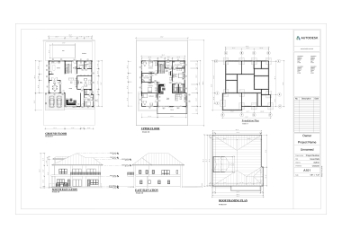 I will draw Architectural 2d drawings By AutoCAD For your PDF or Hand Sketches