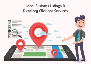 I will do 100 local seo citations, usa, UK,  canada, aus, germany, uae, china, singapore, france.