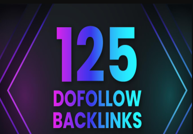 I will do high da 125 offpage seo dofollow backlinks