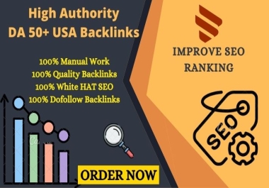 I will do usa pr9 dofollow, high authority,  link building backlinks