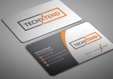 I will custom business card design