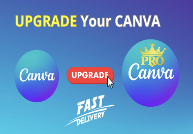 Canva Pro account with lifetime validity