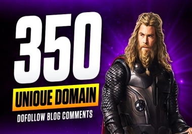 350 Unique Domain Dofollow Blog Comments Backlinks - Unlock Top Rankings and Boost Traffic Fast