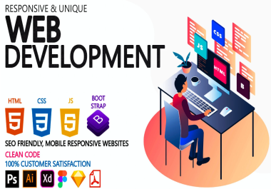 Create Professional,  Responsive Websites with HTML,  CSS & Bootstrap