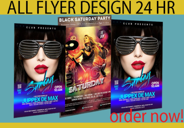 I will design motion,  nightclub,  social media kit,  dj,  club,  party event flyer