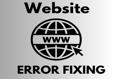 Fix your website errors like 404 error broken pages