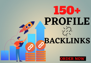 Build 40 profile backlinks to grow your website