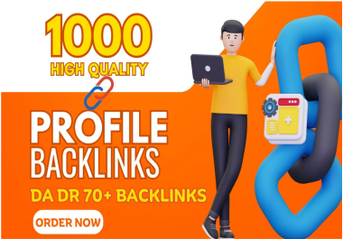 1000 Profile PR9 - DA/DR 90- 50 Backlinks Domain High Quality SEO Dofollow Boost  Your  Ranking