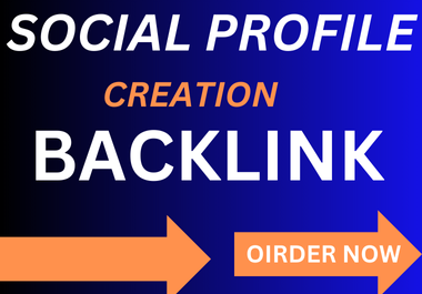 I will SET UP 100 SOCIAL Media Profile Creation High DA80 PA90+ site