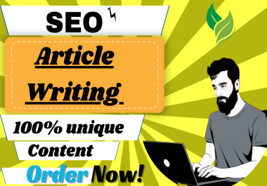 I will write 1000 SEO words for your website