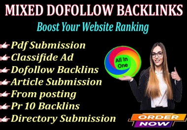 Best 200 Mixed Dofollow HQ SEO backlinks to increase your Google 1st Rank