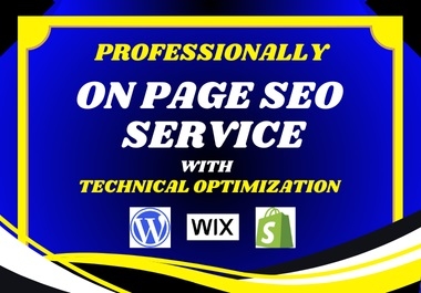 For website ranking,  I'll perform expert WordPress on-page SEO