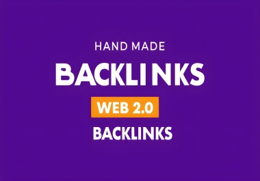 Build 50 High da web 2 O blogs with contextual backlinks for manual Link building