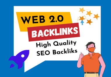 I will create 50 Web 2.0 Backlinks for your website's Google TOP Ranking