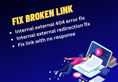 Broken links 404,301 error fix WordPress website