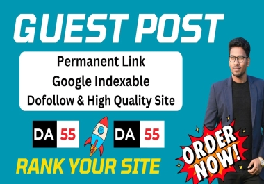 Get 15 permanent dofollow guest posts from high-quality guest posting sites