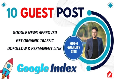 10 Guest Posts on High DA Guest Posting Blog websites to rank your site in Google