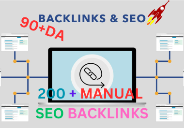 I will build 200 white hat SEO Backlinks to get Google top Rankings