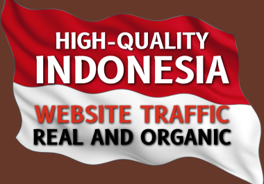 10000 Indonesia targeted traffic real organic visitors to your website