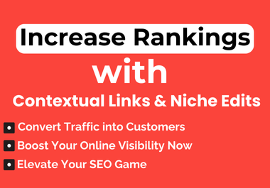 7 GAME CHANGER NICHE EDITS contextual backlinks ON TRAFFIC BLOGS