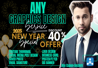 Creative Any Graphics Design Service For your business