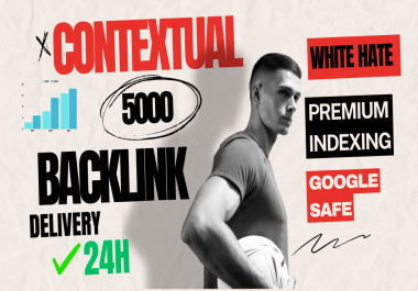 I Will Do 5000 SEO Dofollow Contextual High DA Backlink