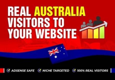 I will bring Australia Targeted Daily Visitors to your Website