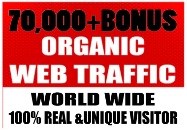 70000+10k Bonus Worldwide Web Traffic For Website Visitor. Daily 3k-5k