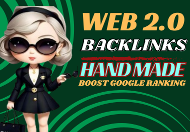 I will build 60 WEB 2.0 Dofollow SEO Contextual Backlinks For Google Ranking