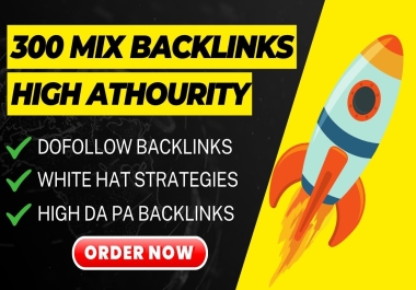 Enhance Your Online Presence with 300 High-Quality Mixed Backlinks