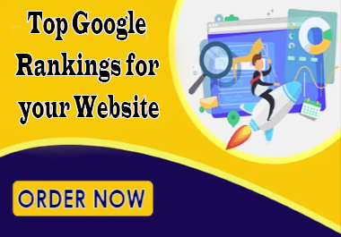 I will rank your website on google top position with white hat SEO service