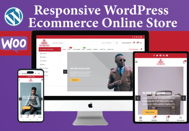 Create an ecommerce online Store using WordPress WooCommerce