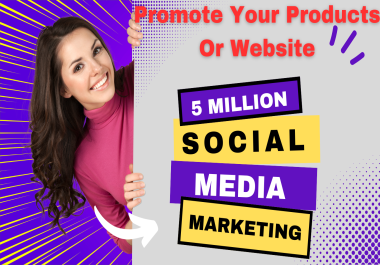 I will Visibility your products or website to my high 5 Million traffics Social media account