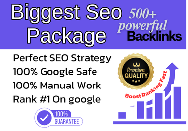 Biggest Manually Done PAGE 1 Website Booster Package for Everyone