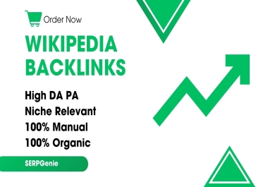 1 Premium Wikipedia Reference Backlink To Enhanced Your Ranking