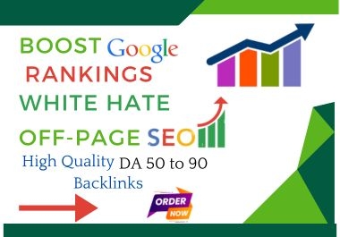 I will do Boost Rankings 300 Backlinks with White Hat SEO on your website