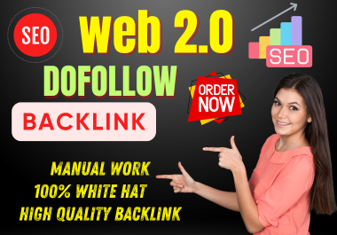 I will provide 120 high quality web 2.0 dofollow backlinks high da pa site