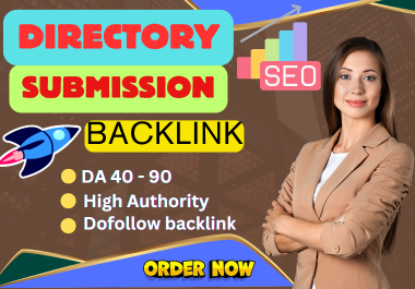 I will create 200 directory submissions do follow backlinks high da pa site