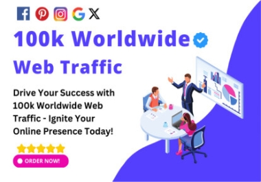 Drive 100k Targeted Web Traffic to Skyrocket Your Online Success