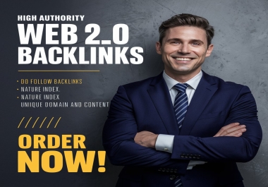 I Will Create 50 High Quality Web 2.0 Backlinks with Niche Relevant Articles