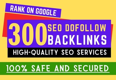 300 SEO backlinks from PR9,  article post,  profile links,  web2.0,  directory many more