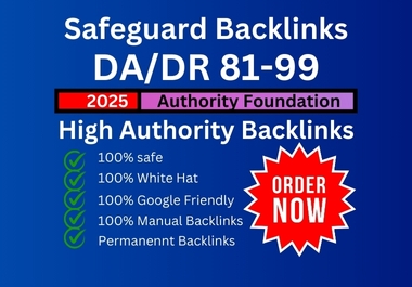 Manual High-Quality SEO Backlinks 200 Profile Link Building from Authority DA/DR 81-99 Websites