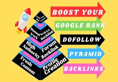 Get Exclusive 300 Backlinks Pyramid Service 3 Tier Link to Rank your website