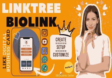 Create a Custom Linktree Bio Link Landing Page for Your Social Media