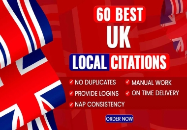 Get Top 200 UK local citations and directory submissions for local SEO