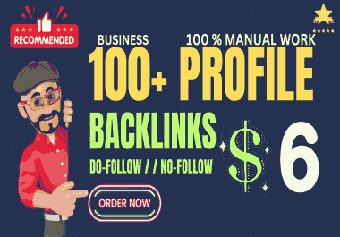 Get 130+ Business Profiles High DA PA Backlinks for your business SEO ranking