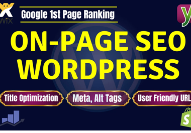 I will do onpage SEO and technical optimization for your website